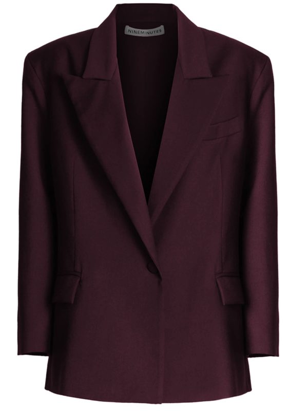 <b>NINEMINUTES</b><br/>CLASSIC BLAZER FLANNEL