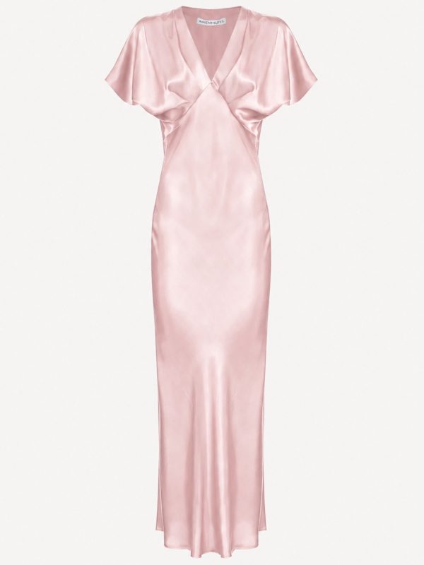 <b>NINEMINUTES</b><br/>THE JENNA DRESS SATIN