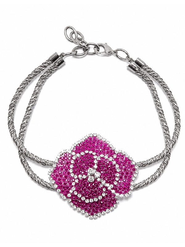 <b>SILVIA GNECCHI </b><br/>ROSE CHOCKER FUXIA